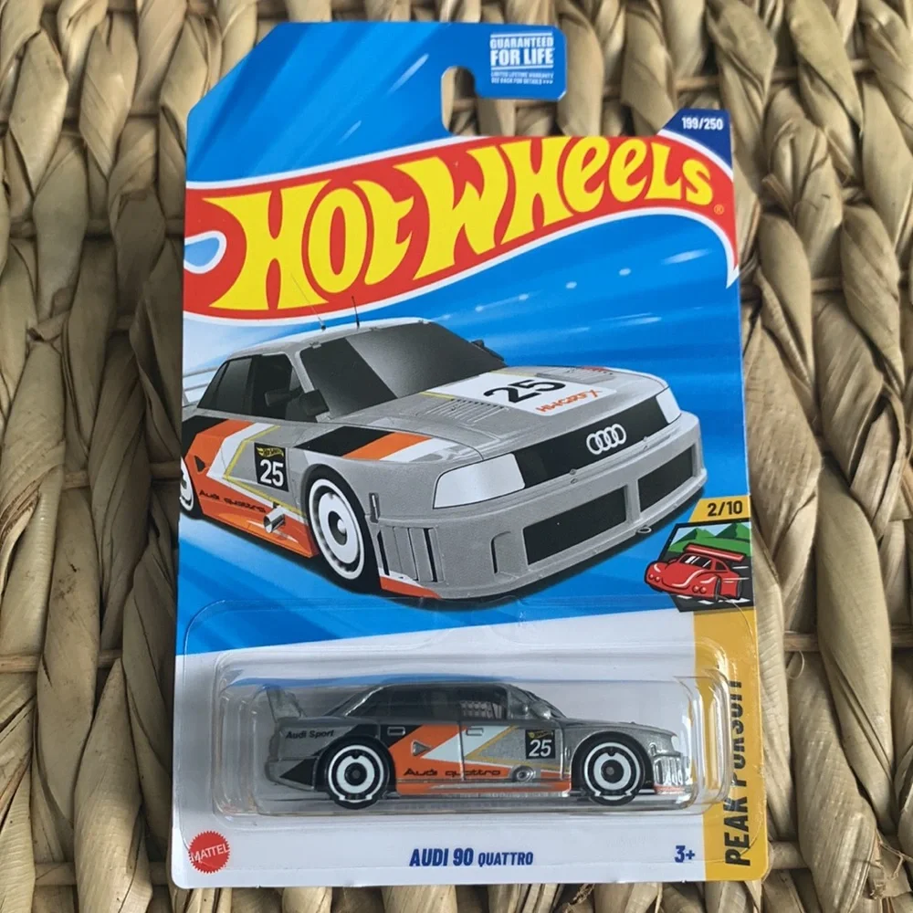 Hot Wheels Audi 90 Quattro Hotwheels 1990 Race Car Peak Pursuit Racing New 2025